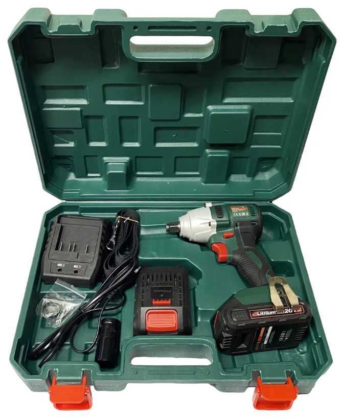 Гайковерт ударный аккумуляторный ABW 20 D-2 BMC фотография 4