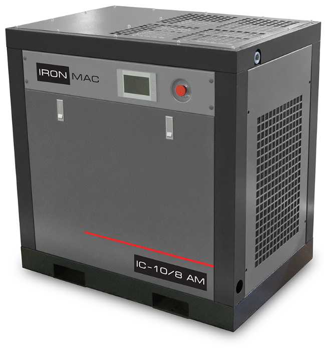 Компрессор масляный IRONMAC IC 10/8 AM, 7.5 кВт