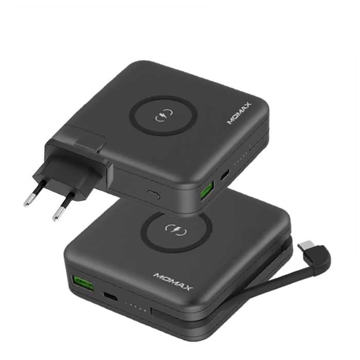 Портативный аккумулятор MOMAX Q.Power Plug Wireless (Type-C)