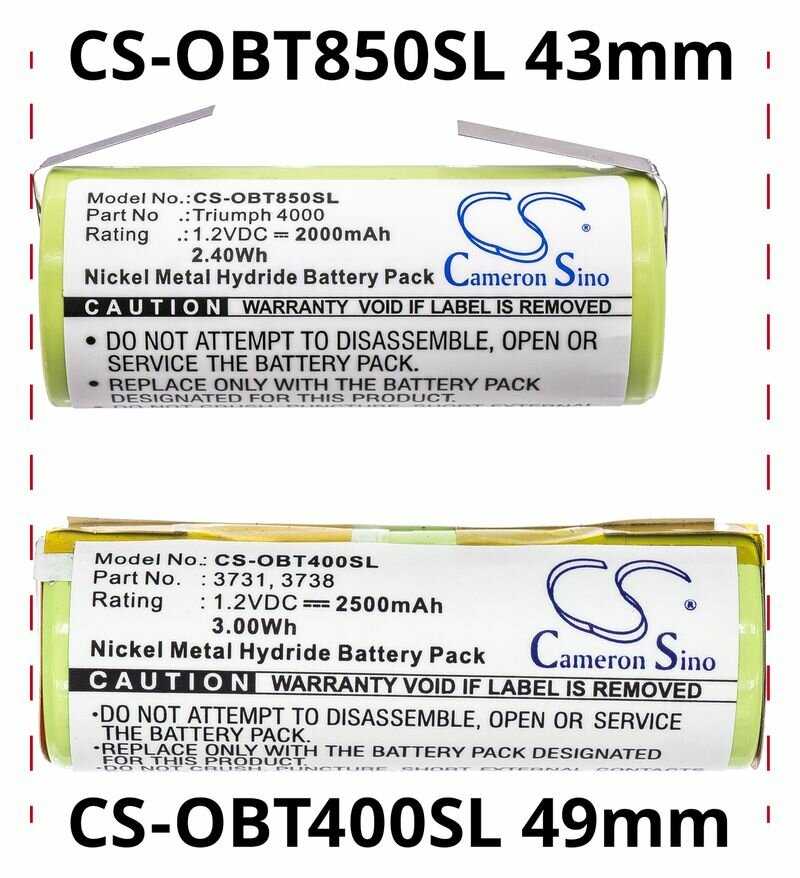 Аккумулятор Oral-b Аккумулятор для зубной щетки (mb080718) фотография 4