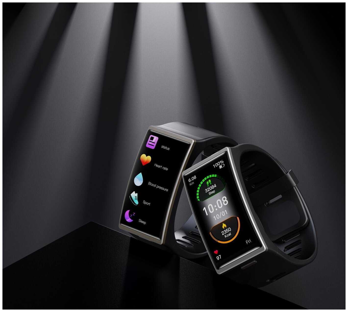 Смарт-часы DM12, изогнутый экран 1,9 дюйма, Bluetooth 5.0 фотография 5