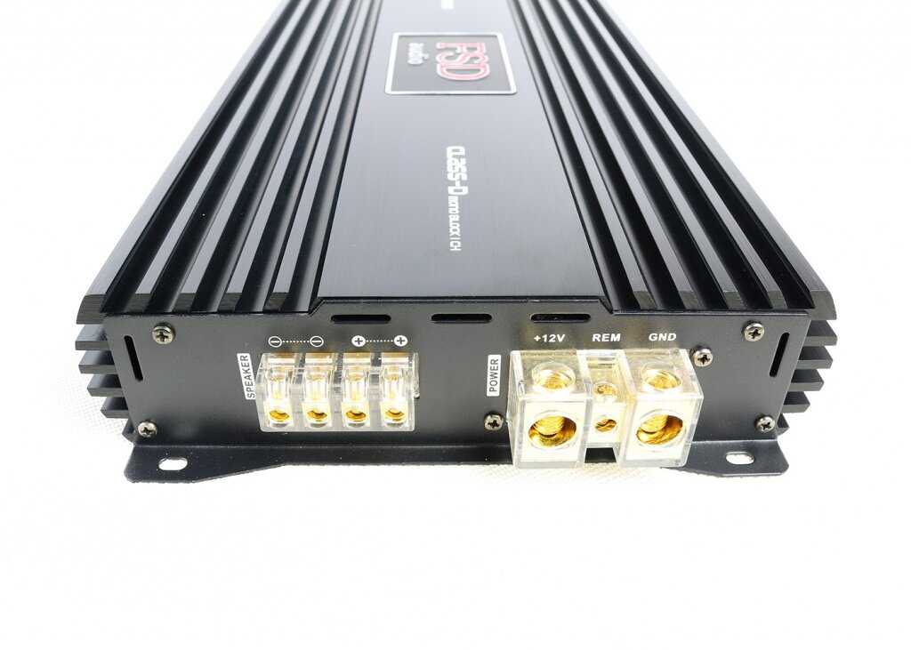 Автомобильный усилитель FSD Audio MASTER 2000.1 фотография 2
