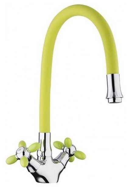 Смеситель для раковины (умывальника) Frud R44127 (color), вентильный