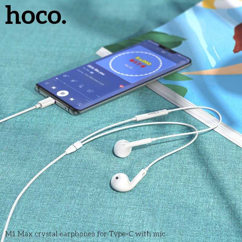 Проводные наушники hoco M1 Max Type-C фотография 13
