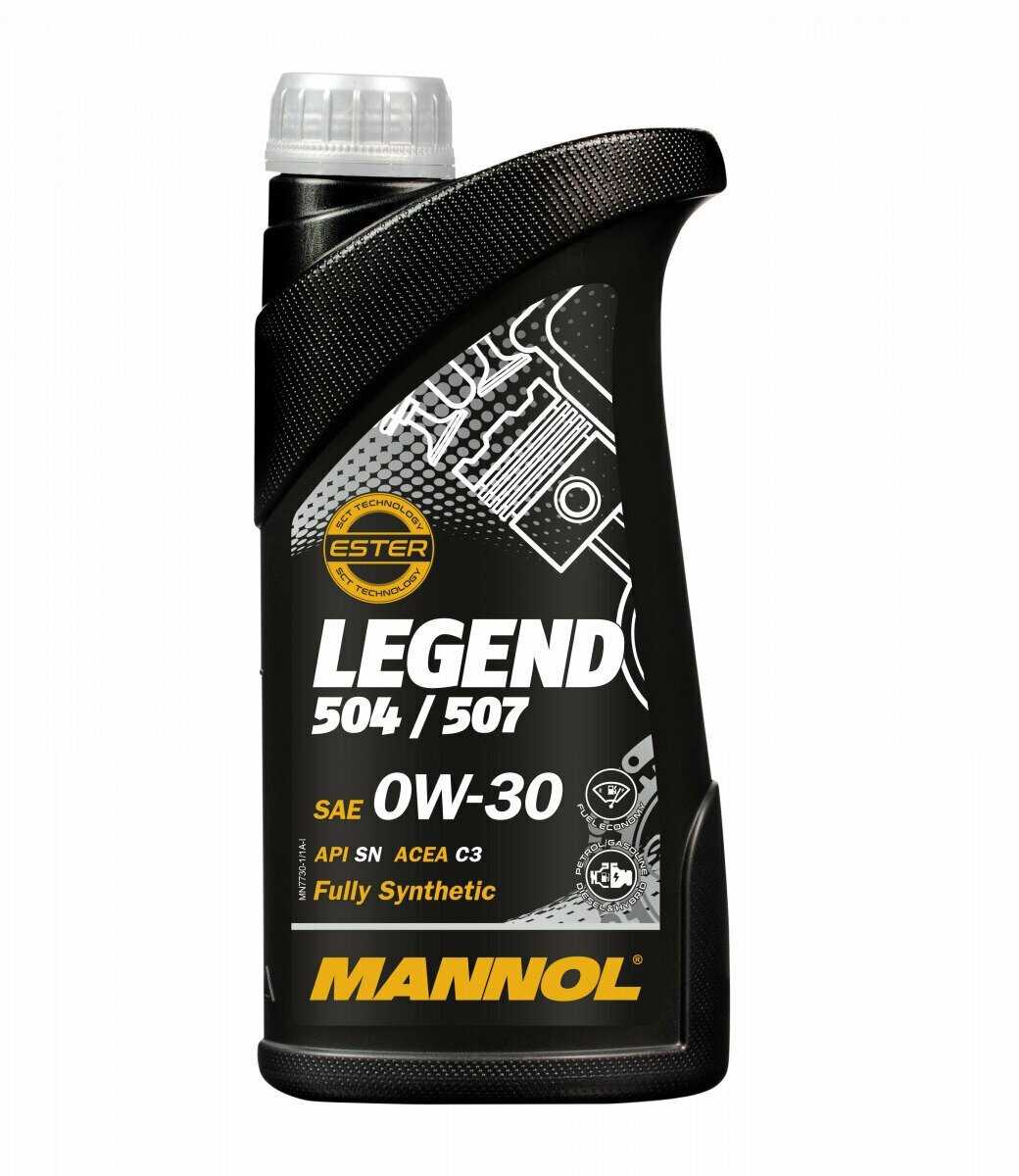 Масло Mannol Legend 504/507 0W-30 1L (77301)