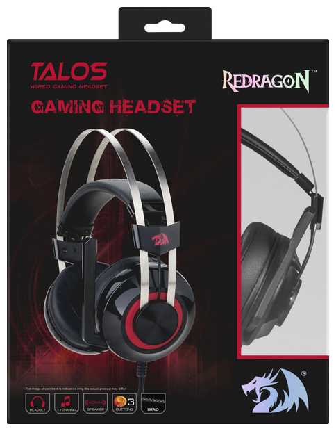 Проводные наушники Redragon Talos фотография 17