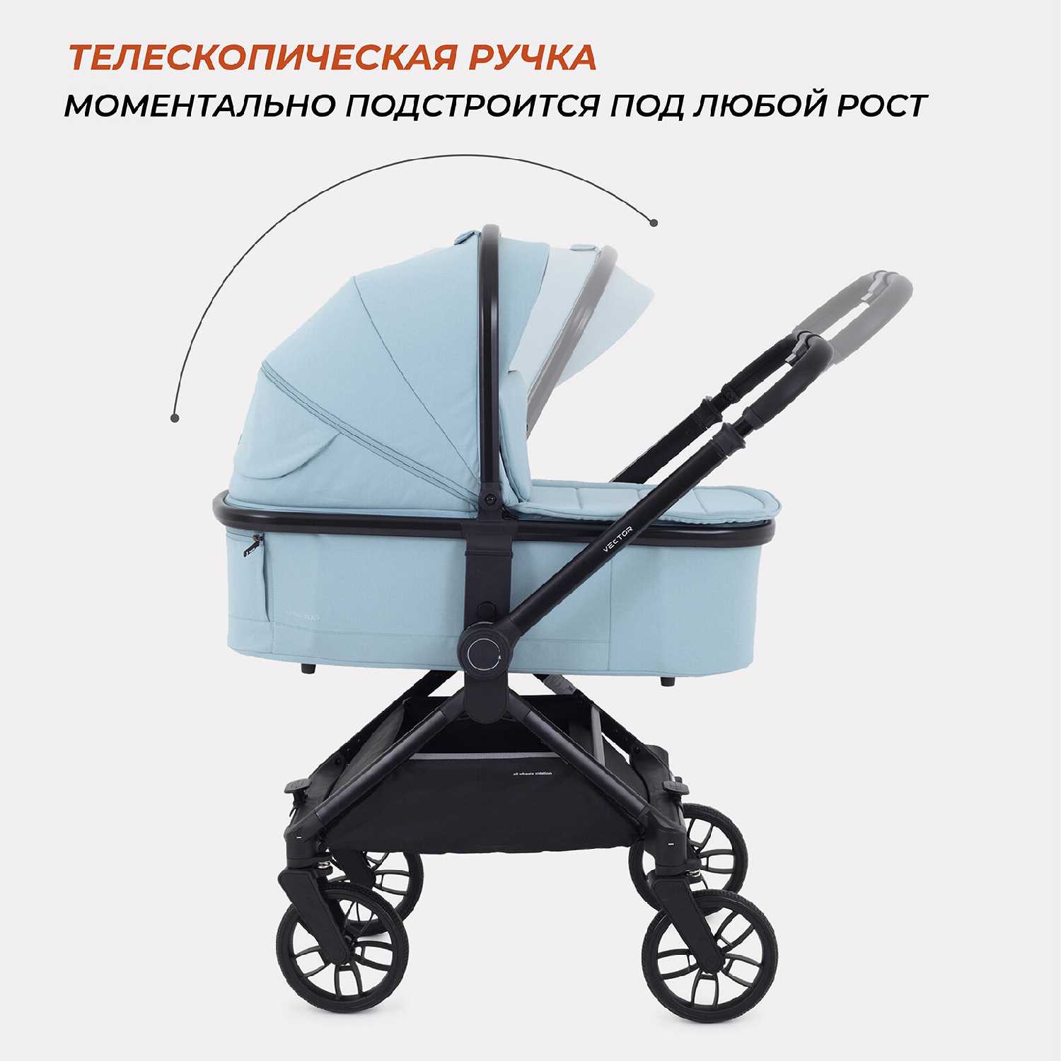 Коляска детская Rant Vector 2 в 1 фотография 22