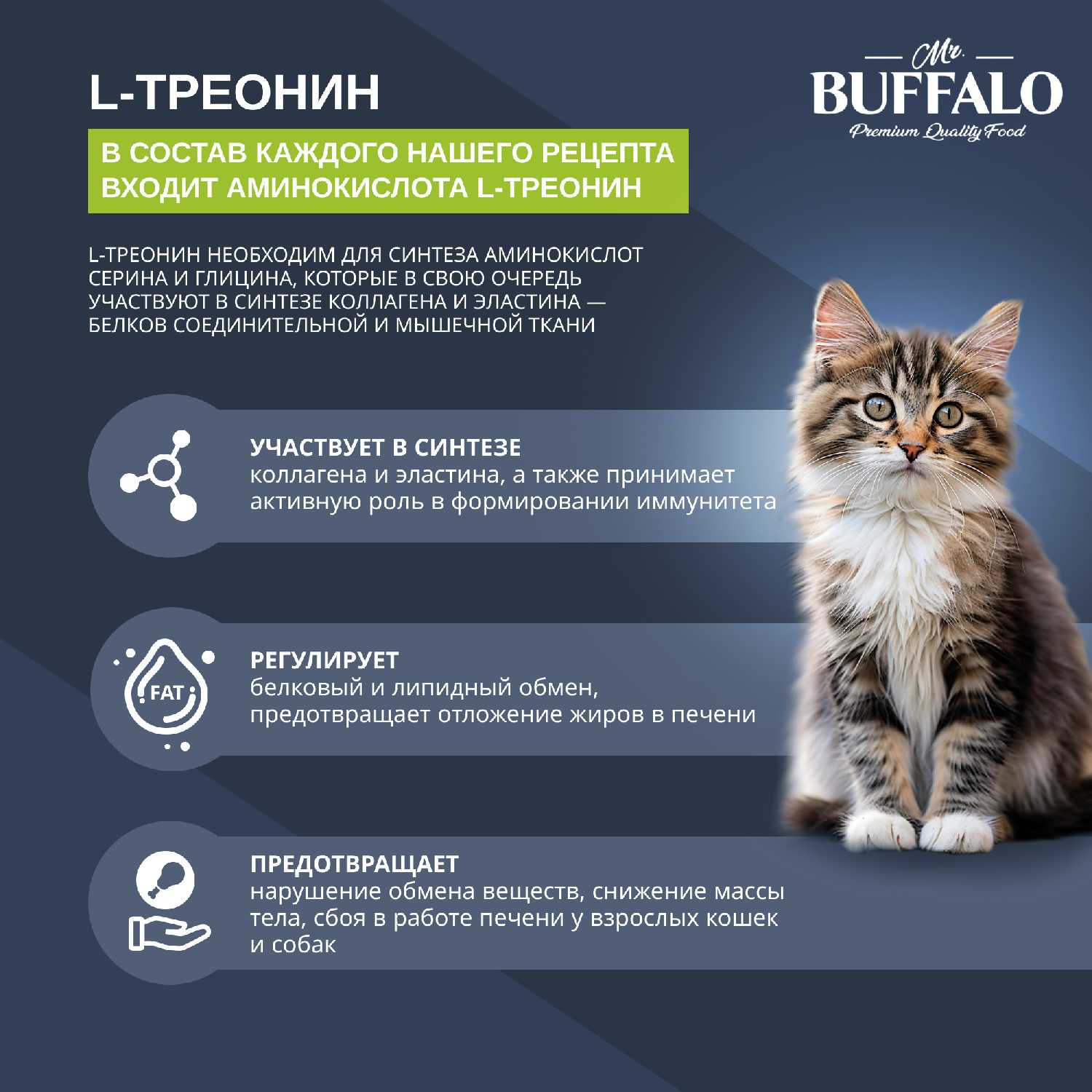 Корм для кошек Mr.Buffalo STERILIZED индейка в соусе фотография 14