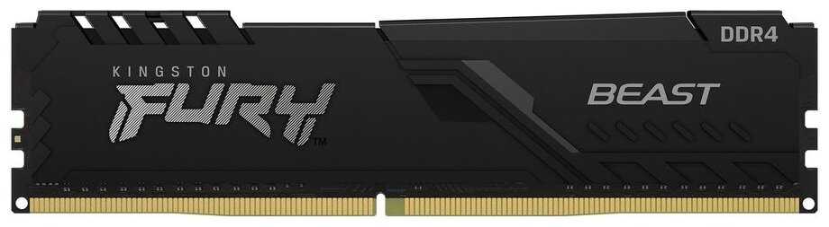Оперативная память Kingston FURY Beast 32 ГБ (16 ГБ x 2 шт.) DDR4 3200 МГц DIMM CL16 KF432C16BB1K2/32 фотография 1