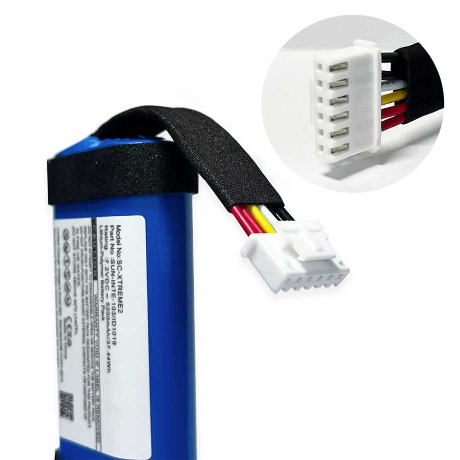 Аккумулятор Run Energy для колонки JBL Xtreme2 / Xtreme3 (5200mah 7.2V) фотография 4