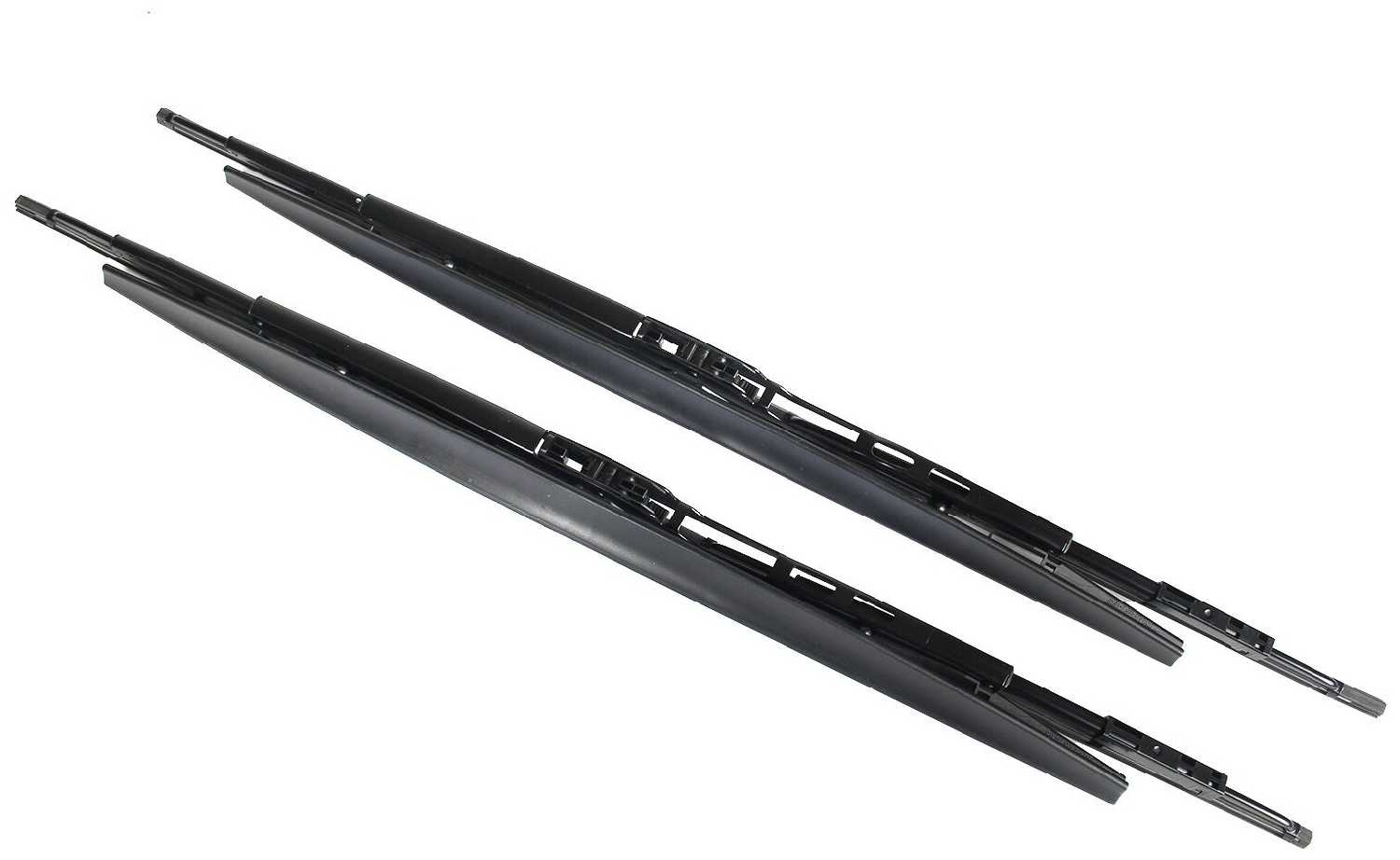 Щетка стеклоочистителя каркасная Bosch Twin Spoiler 814S, 2 шт. фотография 3