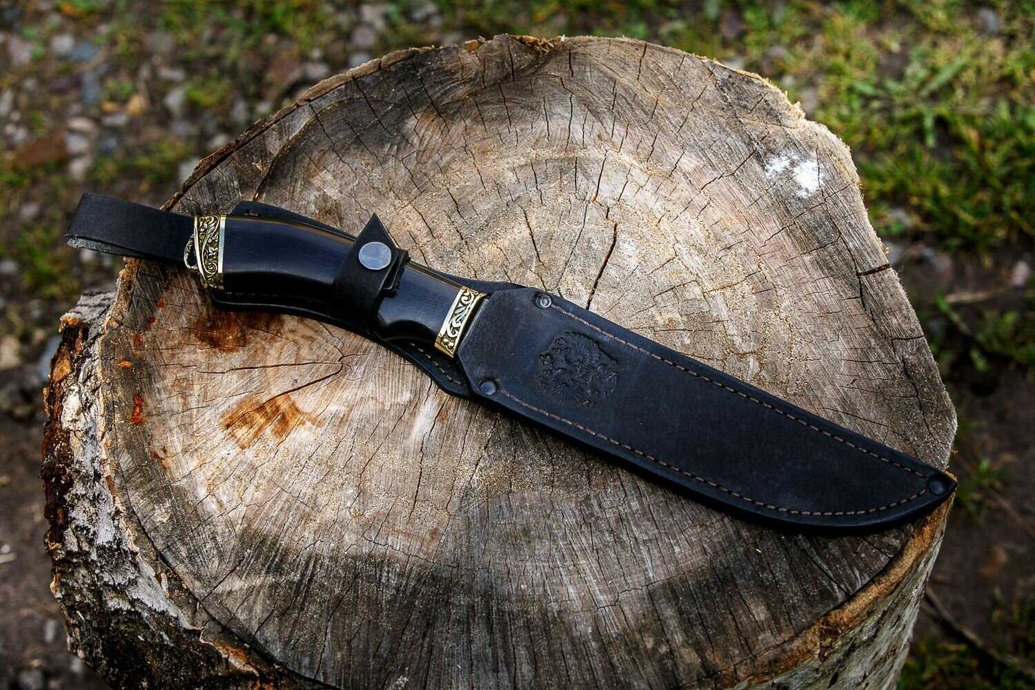 Нож Пластунский Казачий нож (Кузнец Кашулин) фотография 3