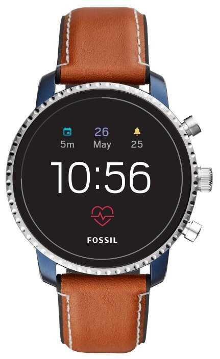 Умные часы FOSSIL Gen 4 Smartwatch Explorist HR (leather)