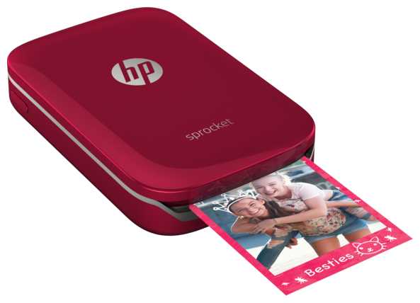 Принтер с термопечатью HP Sprocket Photo Printer, цветн., меньше A6 фотография 7