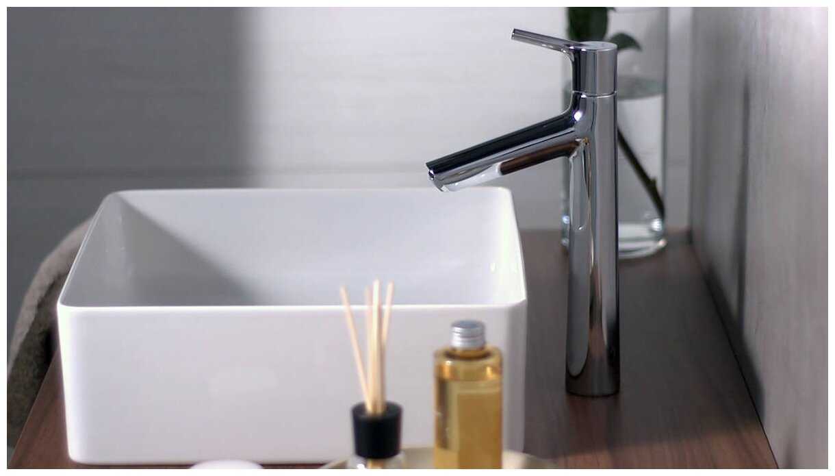 Смеситель для раковины (умывальника) hansgrohe Talis S 72031000, рычажный фотография 2
