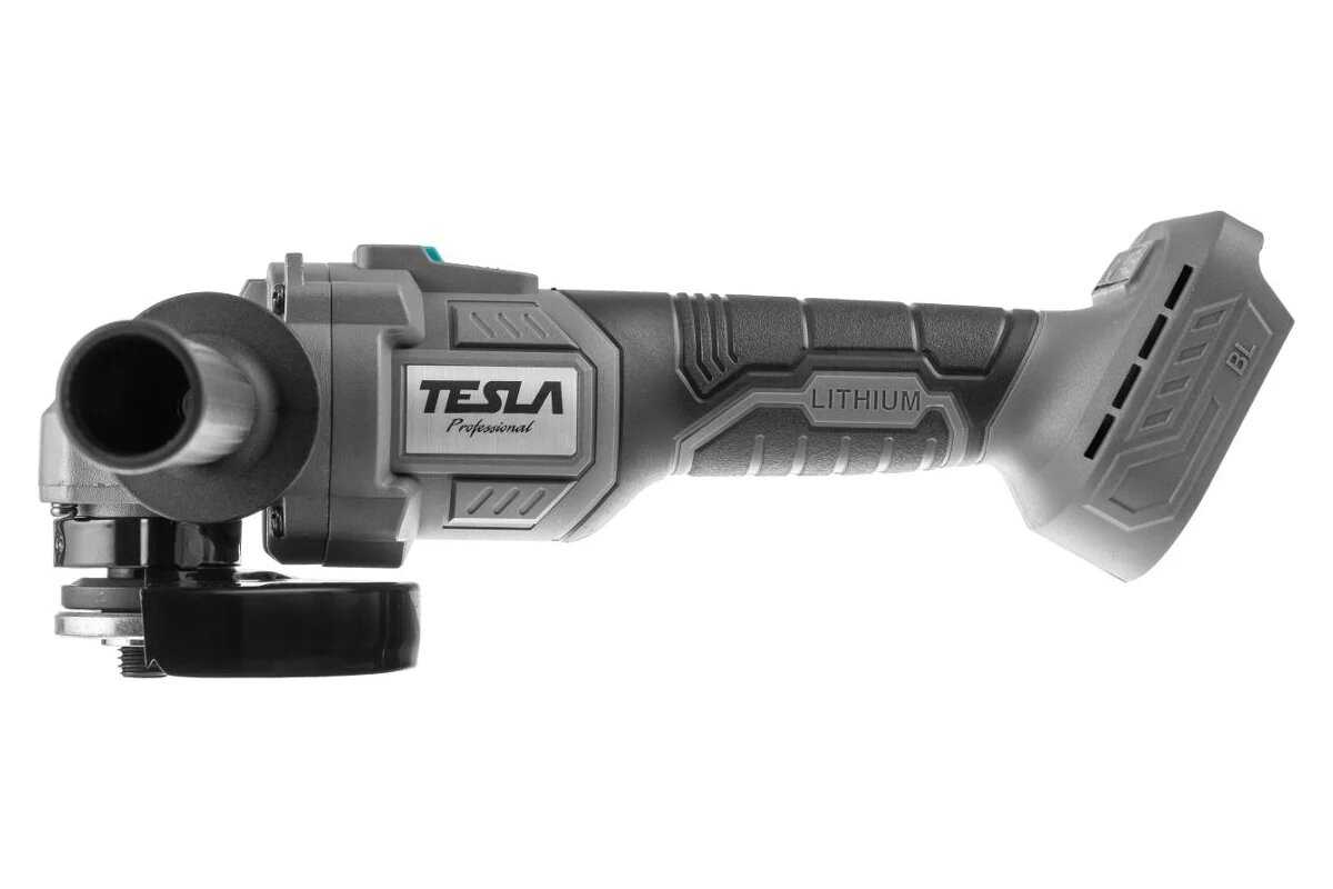 Машина шлифовальная угловая Tesla TB18BL (TO 18В LiION 125mm 7500об/мин) фотография 7