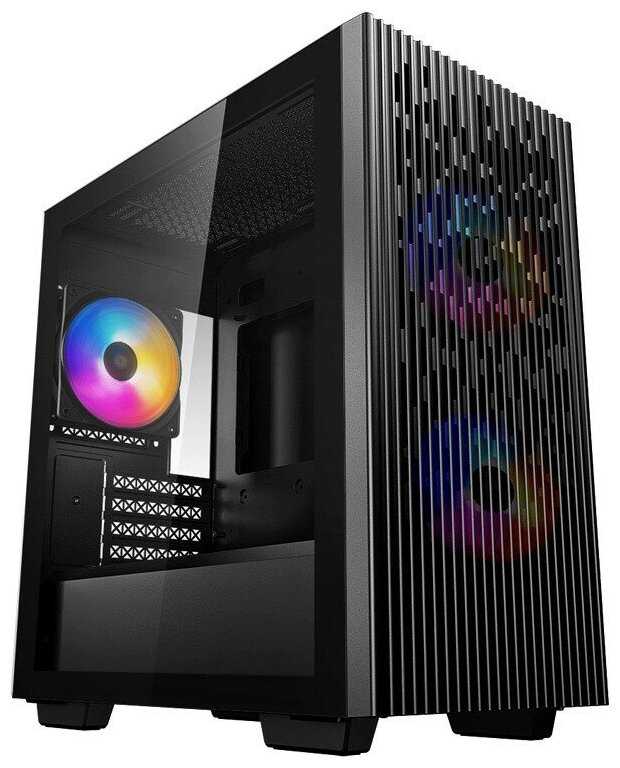Корпус компьютерный Deepcool MATREXX 40 3FS, черный