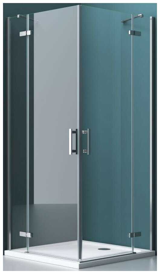 Душевой уголок 120х100 см BelBagno Kraft KRAFT-AH-22-120/100-C-Cr-L прозрачное
