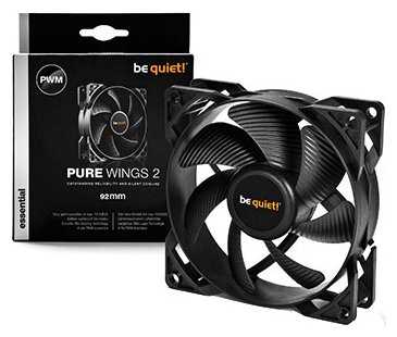 Вентилятор для корпуса be quiet! Pure Wings 2 92mm PWM фотография 2