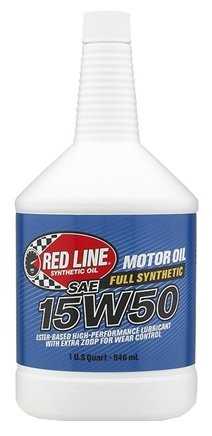 Синтетическое моторное масло RED LINE 15W50
