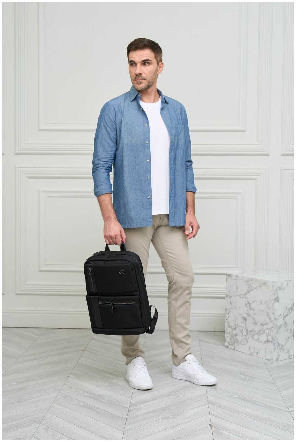 Рюкзак мужской BUGATTI Nero (49640001) фотография 5