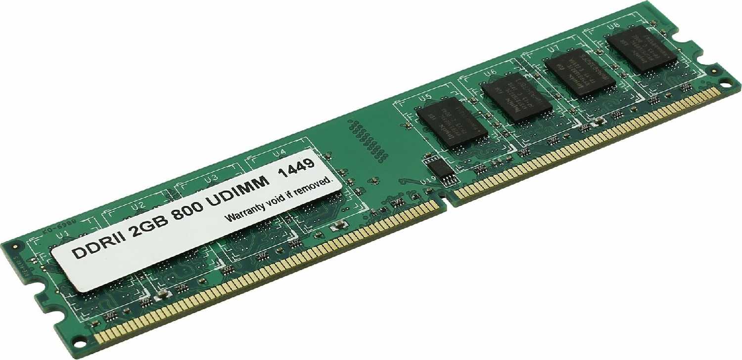 Оперативная память Hynix 2 ГБ DDR2 DIMM (HYMP125U64CP8-S6) фотография 1