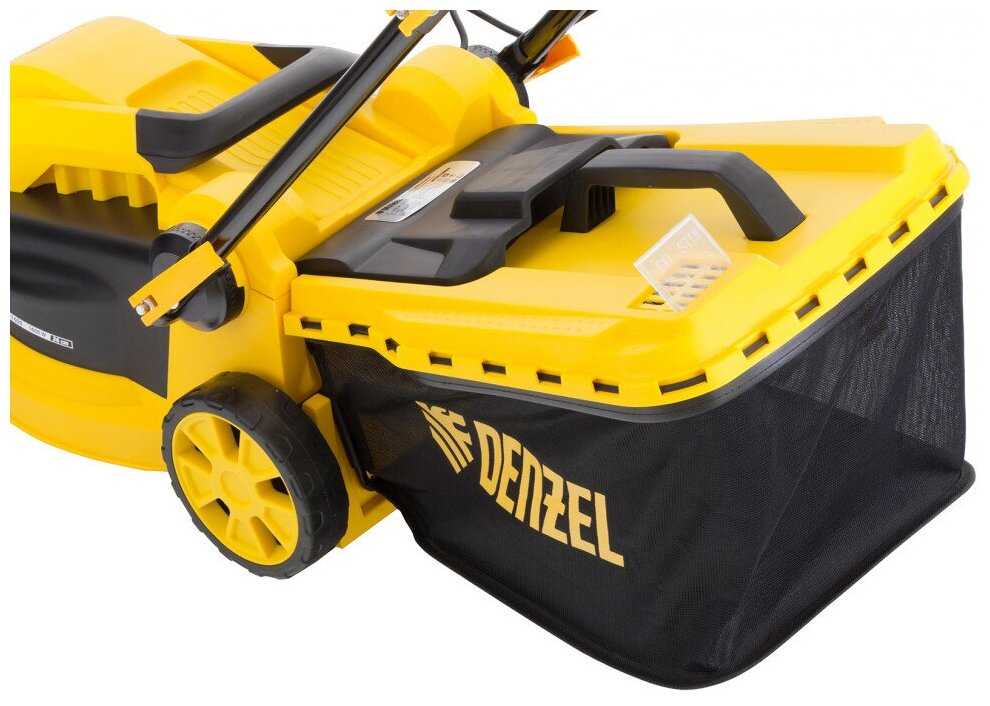 Электрическая газонокосилка Denzel GM-1600 (96616) фотография 6