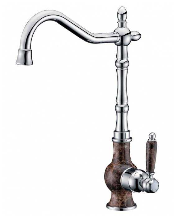 Смеситель для кухни (мойки) ZorG Sanitary ZR 365 Y, рычажный фотография 1