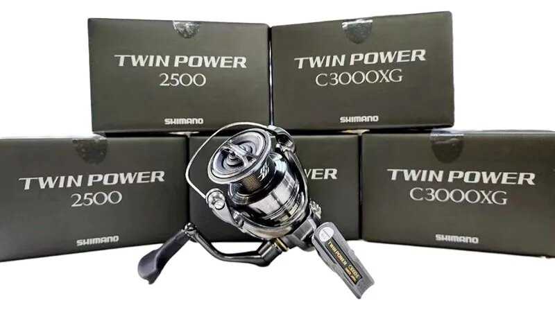 Спиннинговая рыболовная катушка SHIMANO Twin Power (C2500SXG) фотография 17
