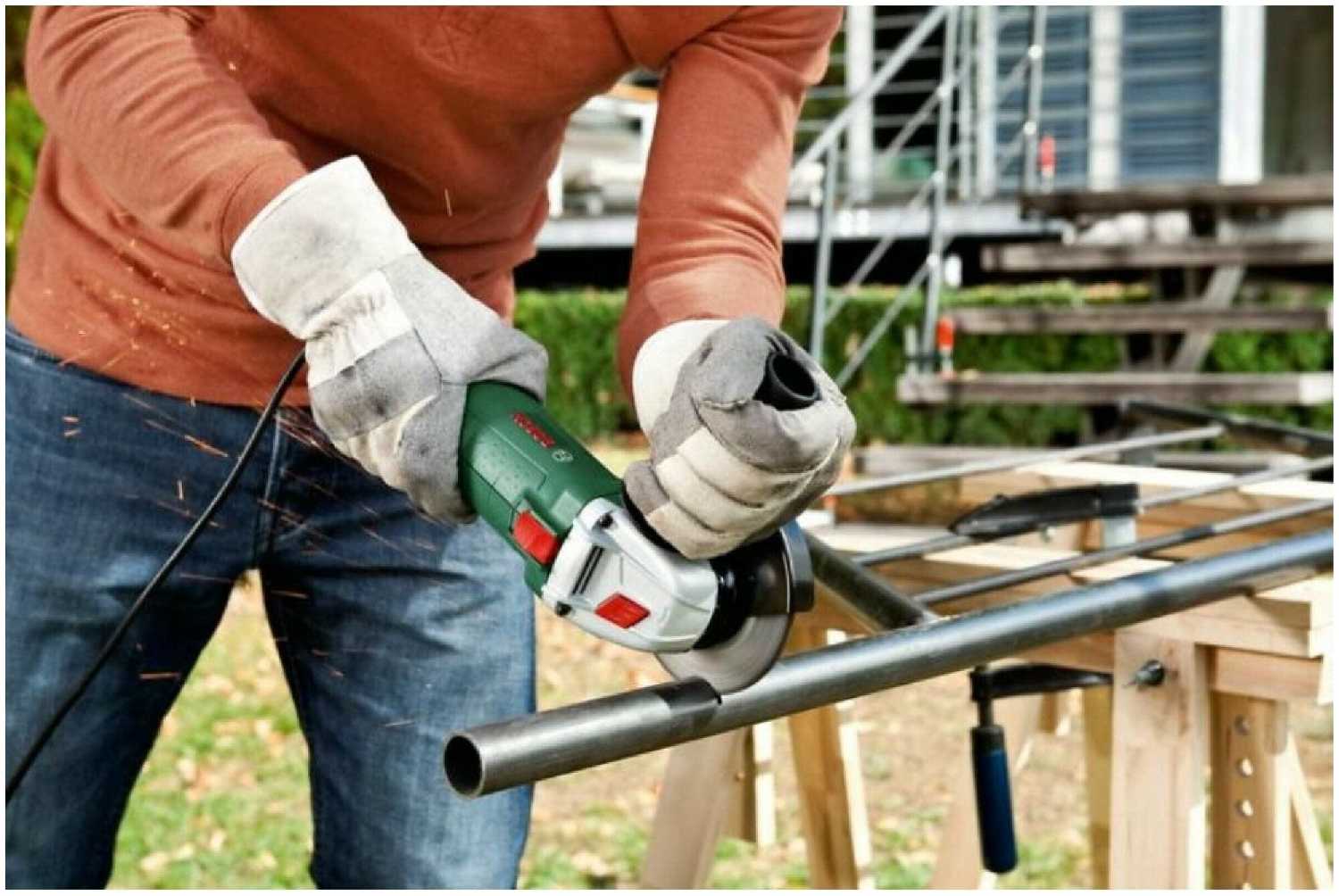 Углошлифовальная машина BOSCH DIY PWS 750-125 (0.603.3A2.40D) фотография 4