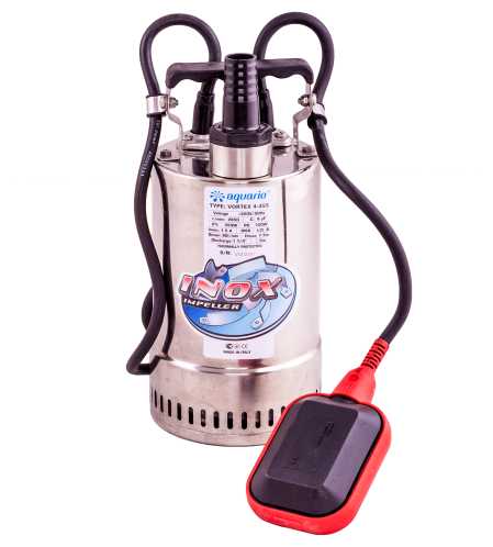 Дренажный насос для чистой воды Aquario Vortex 4-4SS (350 Вт) фотография 1