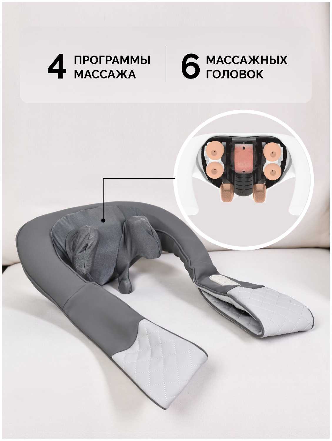 Массажер медицинский Legenda Массажер для шеи и плеч фотография 4