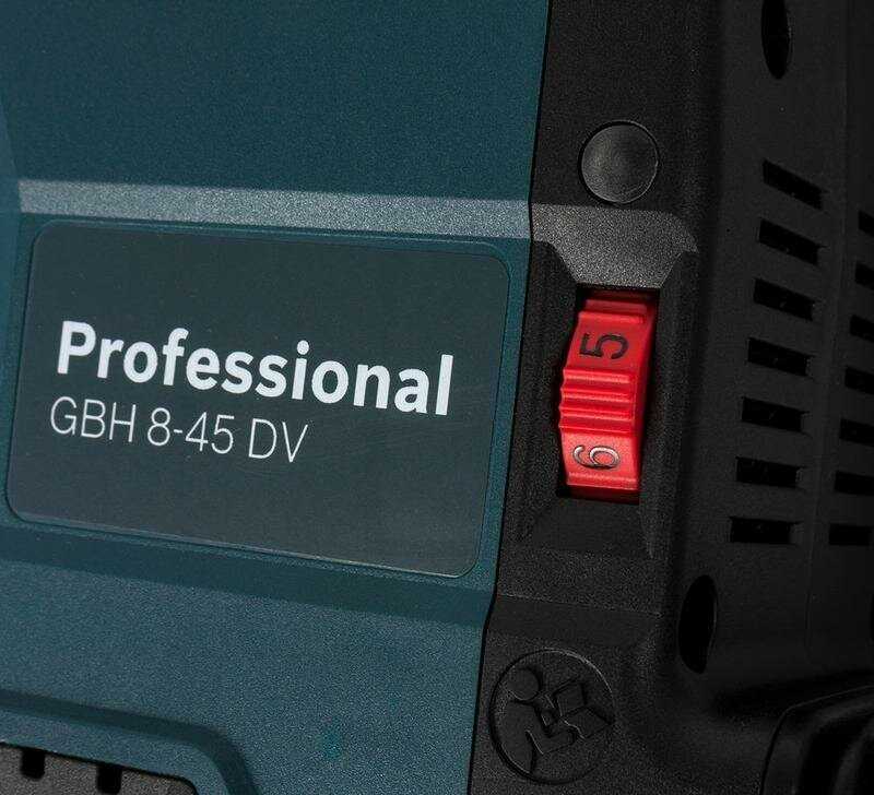 Перфоратор BOSCH GBH 8-45 DV (1500 Вт) фотография 9