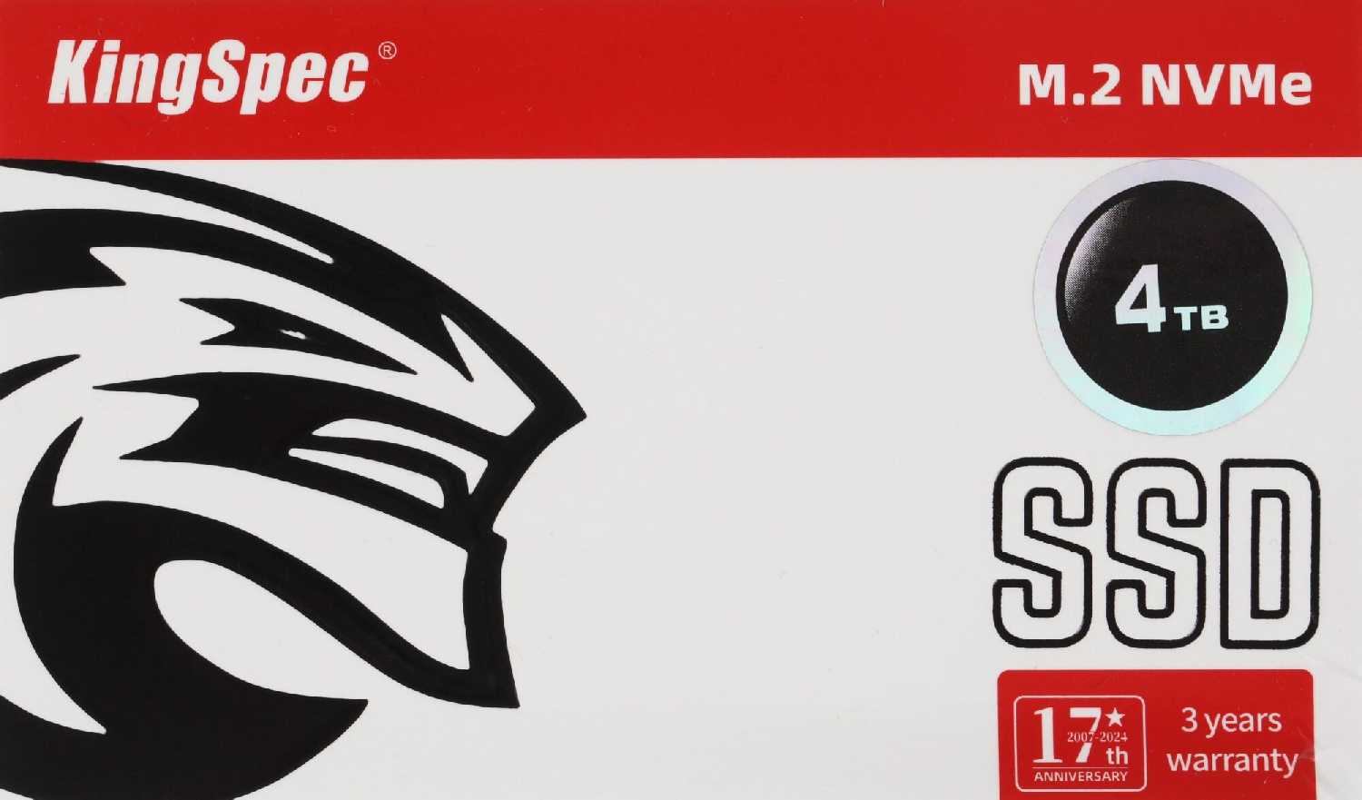 SSD накопитель KINGSPEC NE-4TB (4ТБ) фотография 7