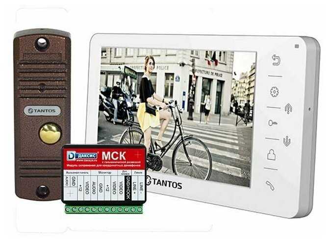 Комплект видеодомофона TANTOS Amelie и Walle фотография 6