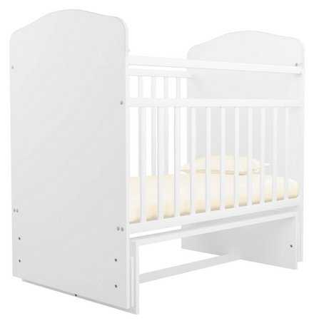 Кроватка Агат Золушка-10, классическая, поперечный маятник фотография 4