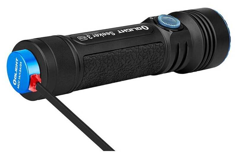 Фонарь Olight Seeker 3 Pro Black, 1 х 21700, 250 метров, 4200 люмен (Комплект) фотография 4