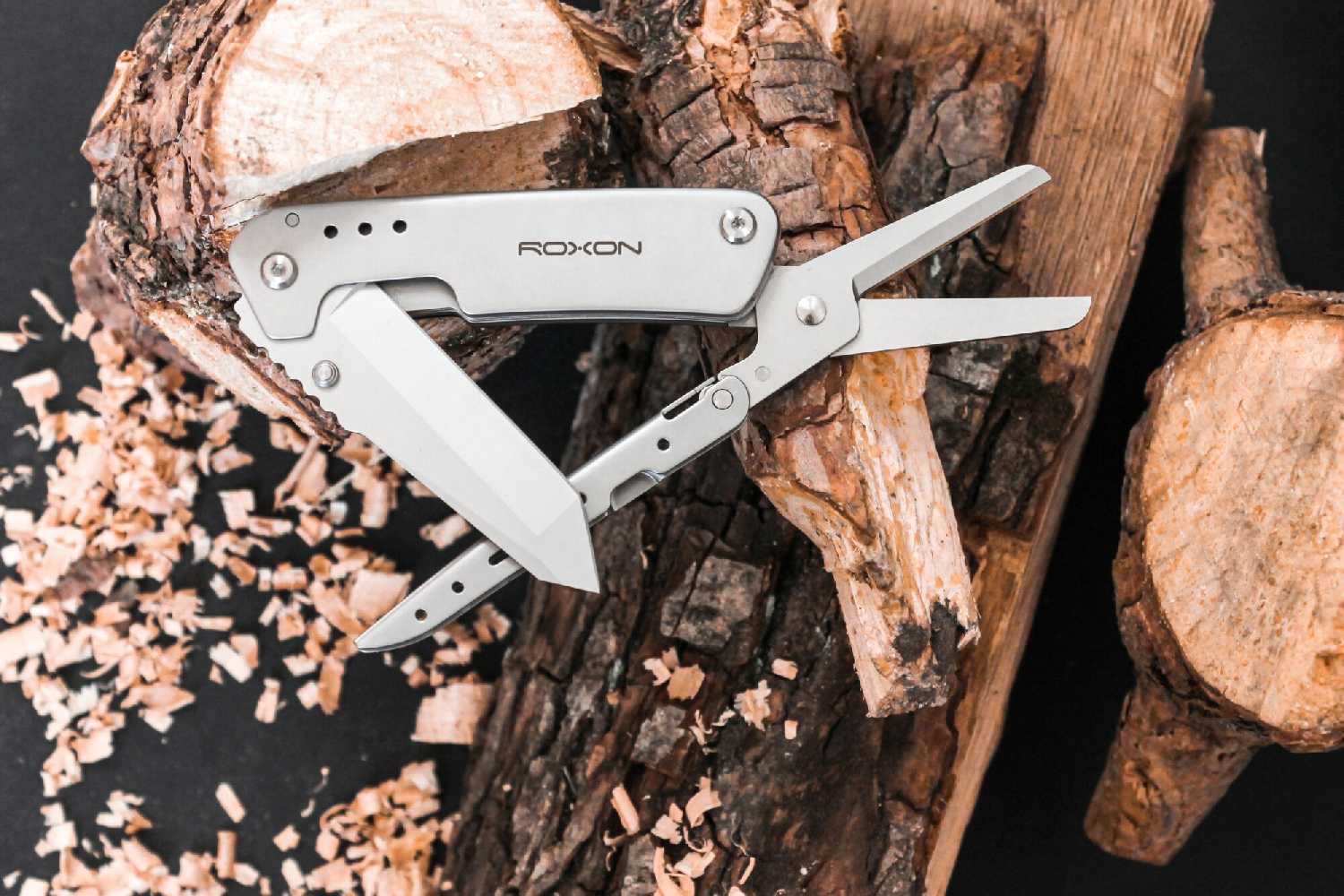 Нож многофункциональный Roxon KS KNIFE-SCISSORS рукоять G10 S501U фотография 3