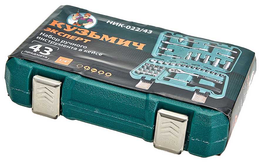 Набор строительных инструментов Кузьмич НИК-022/43 фотография 3