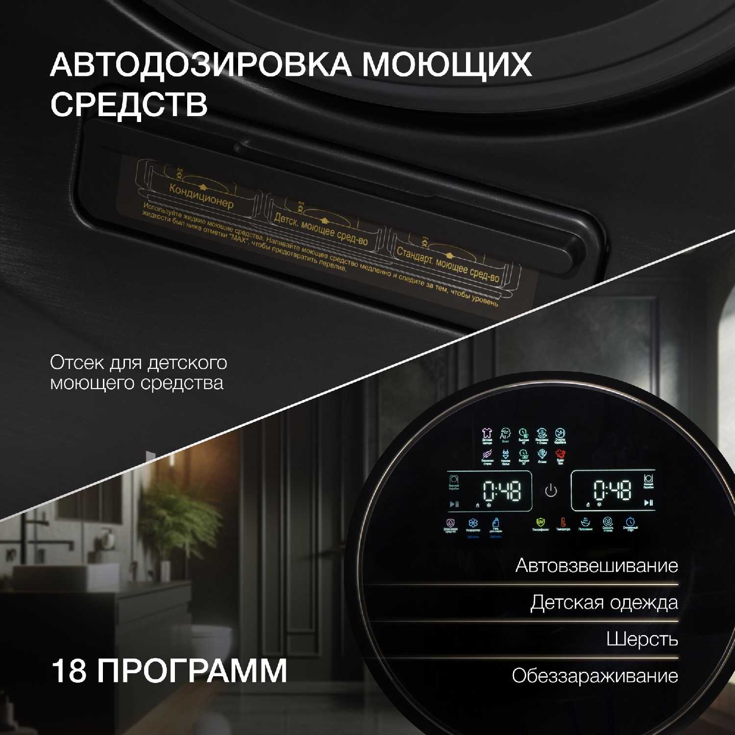 Стирально-сушильная машина Hyundai WMD9424 фотография 11