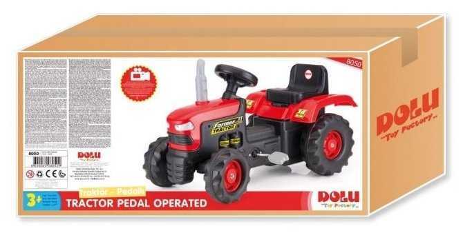 Веломобиль Dolu Трактор фотография 3