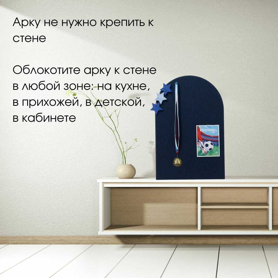 Доска для заметок из фетра Доска для заметок из фетра Арка фотография 5