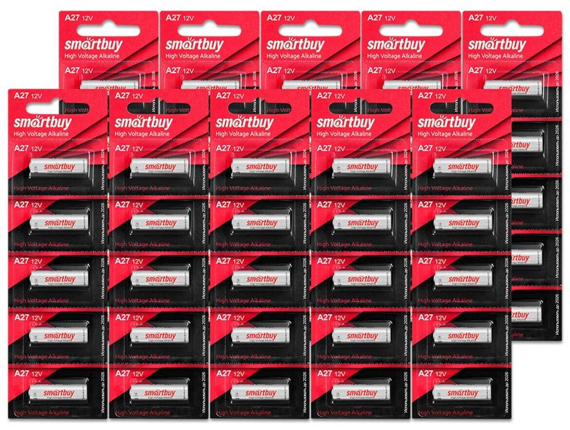 Батарейка SmartBuy High Voltage Alkaline A27 фотография 3