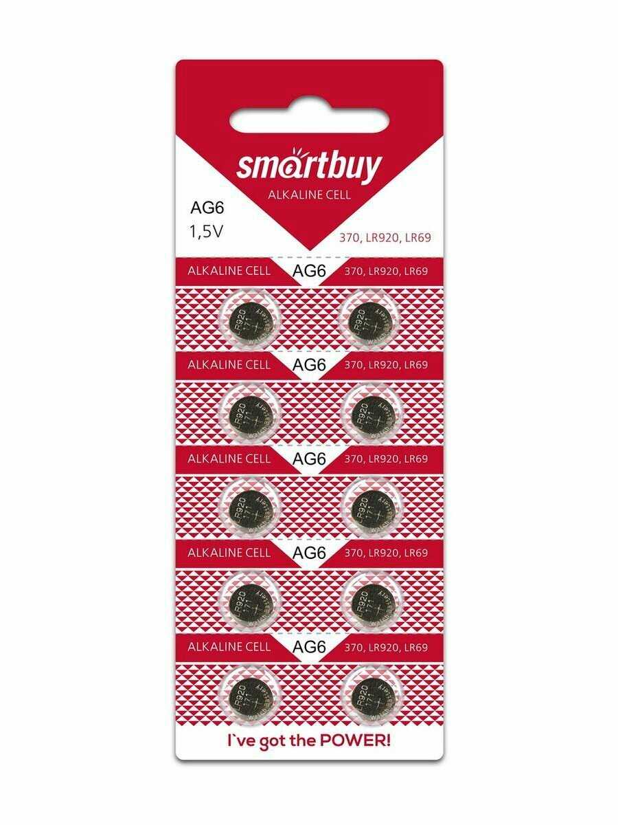 Батарейка SmartBuy LR69 (AG6, 370, 371, 920, 921) фотография 10