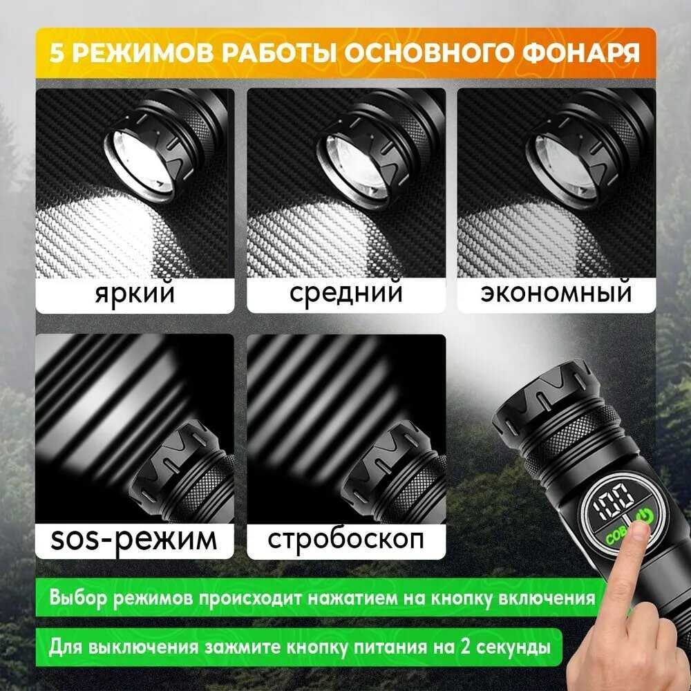 Фонарь налобный 