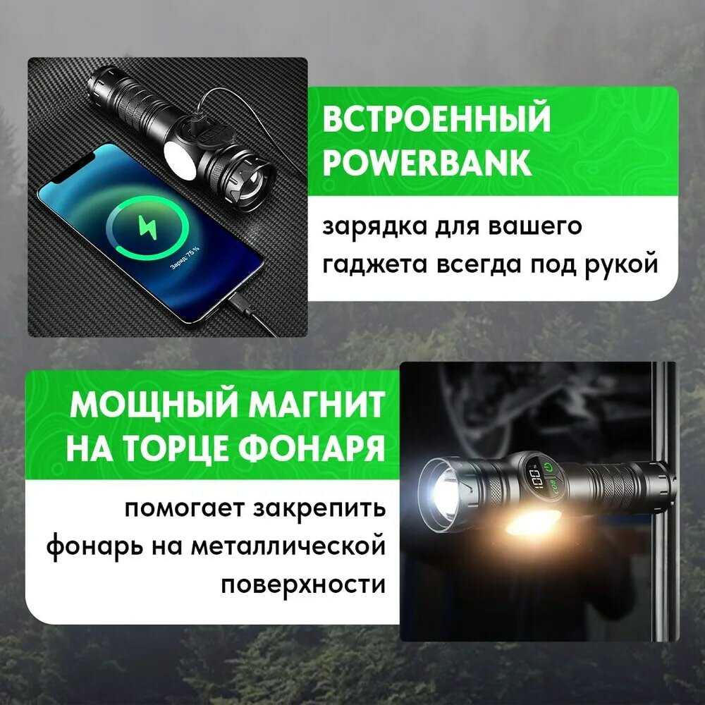 Фонарь налобный 