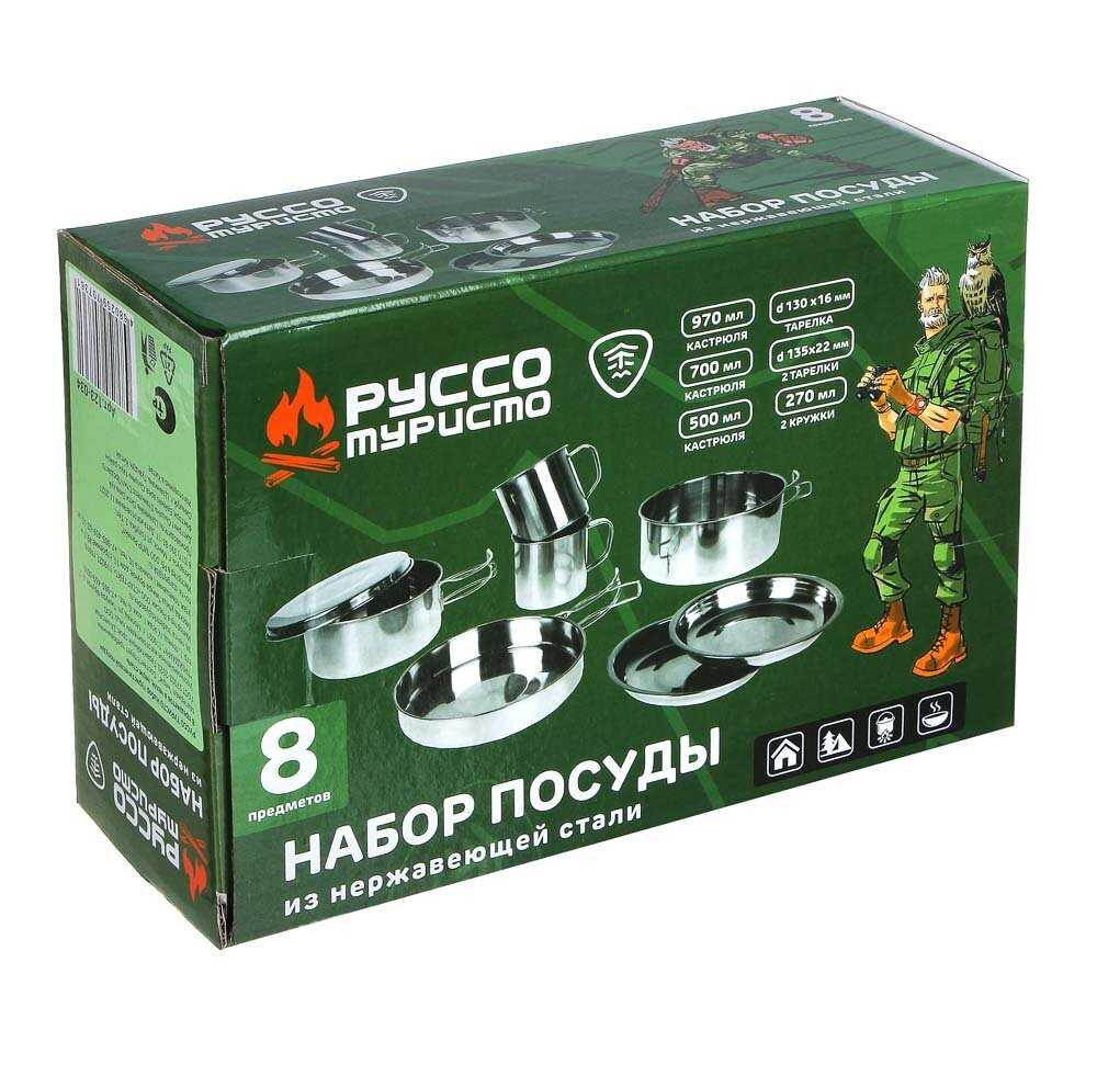 Набор туристической посуды Набор туристической посуды фотография 12
