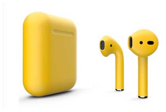 Беспроводные наушники Apple AirPods 2 Color (без беспроводной зарядки чехла) фотография 33