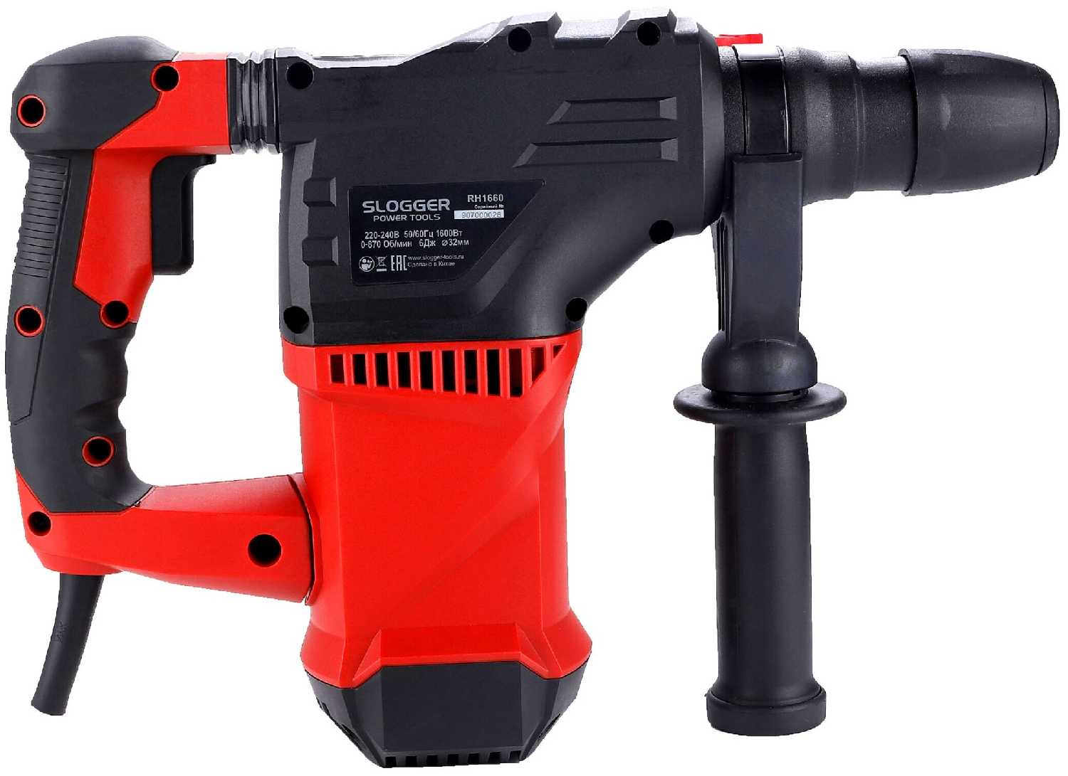 Перфоратор SLOGGER RH1660, 1600 Вт фотография 2