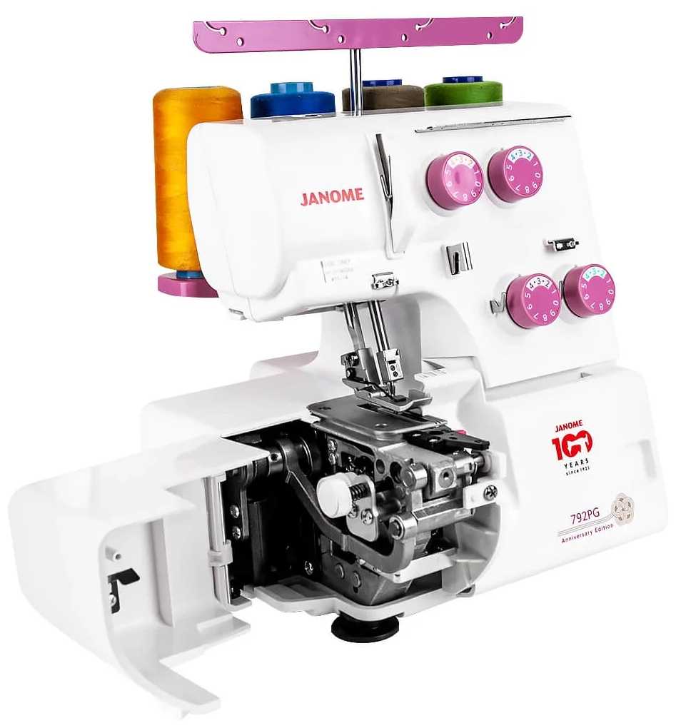 Оверлок Janome 792PG фотография 4